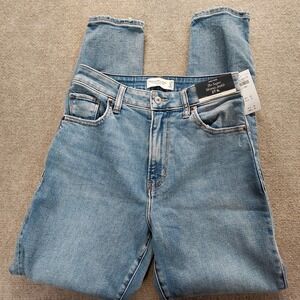 Abercrombie & Fitch Womens 27/4 Curve Love High Rise Super Skinny Jeans 26x29